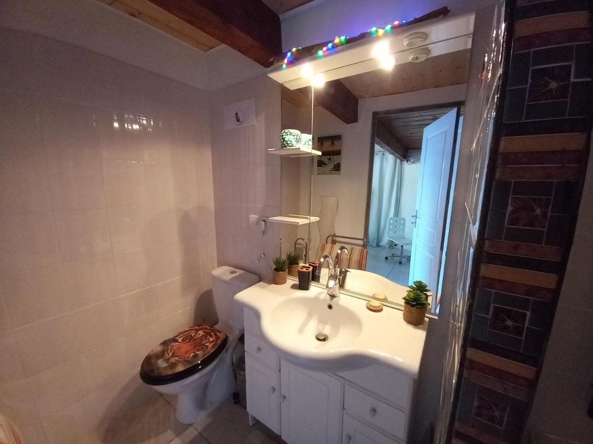 Loft Ambrussum, Jacuzzi, Jardin,Bbq Villa Lunel  Bagian luar foto